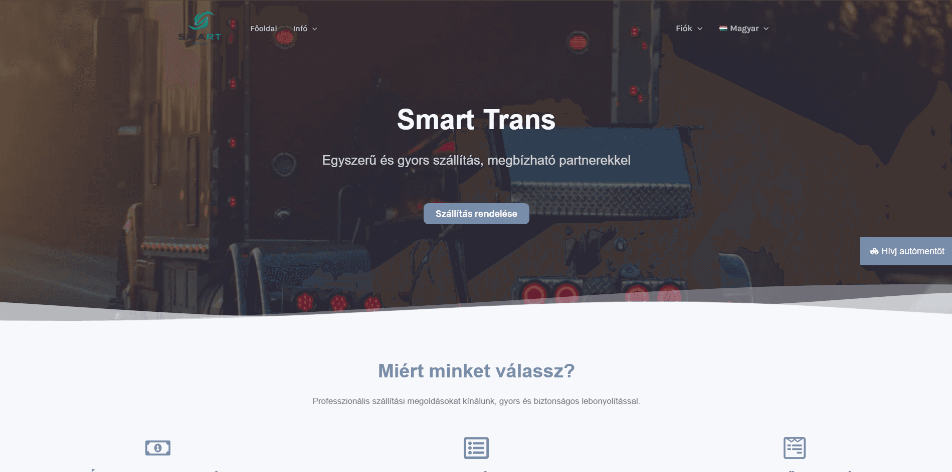 SmartTrans website