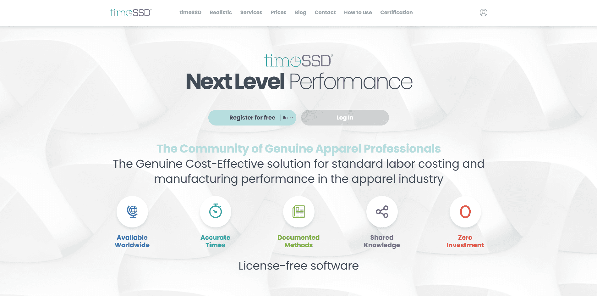 TimeSSD website